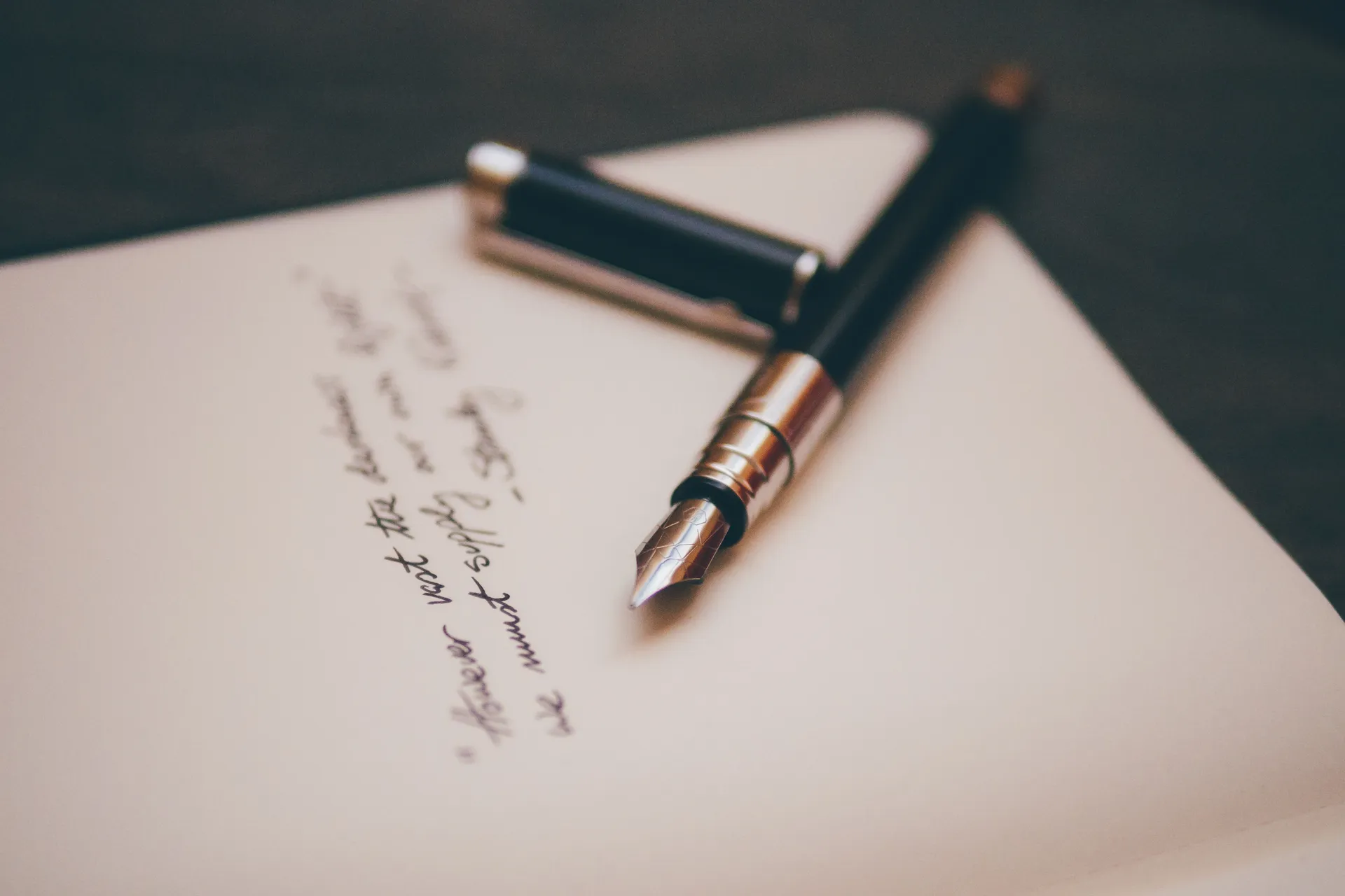 Writing background