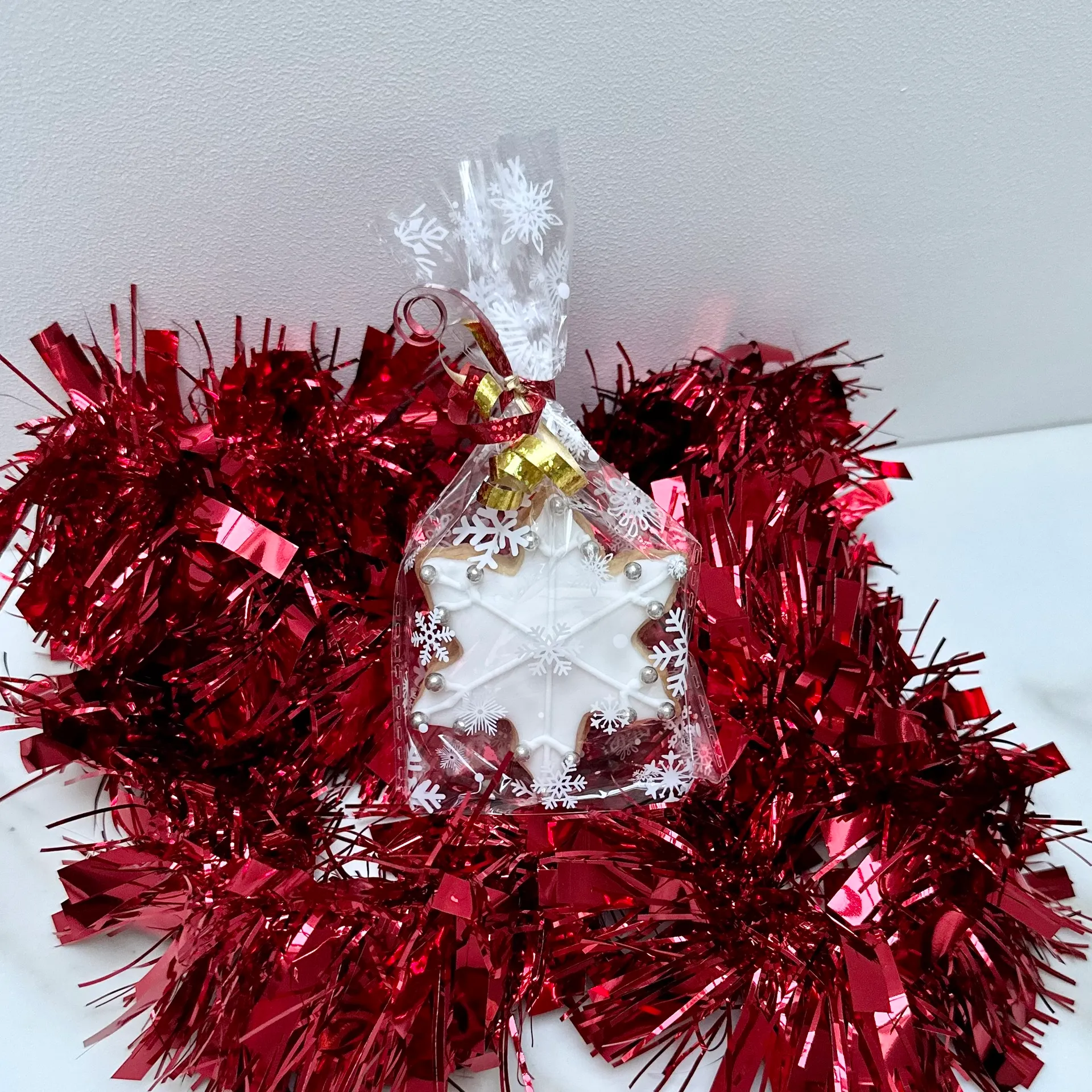 Snowflake cookies