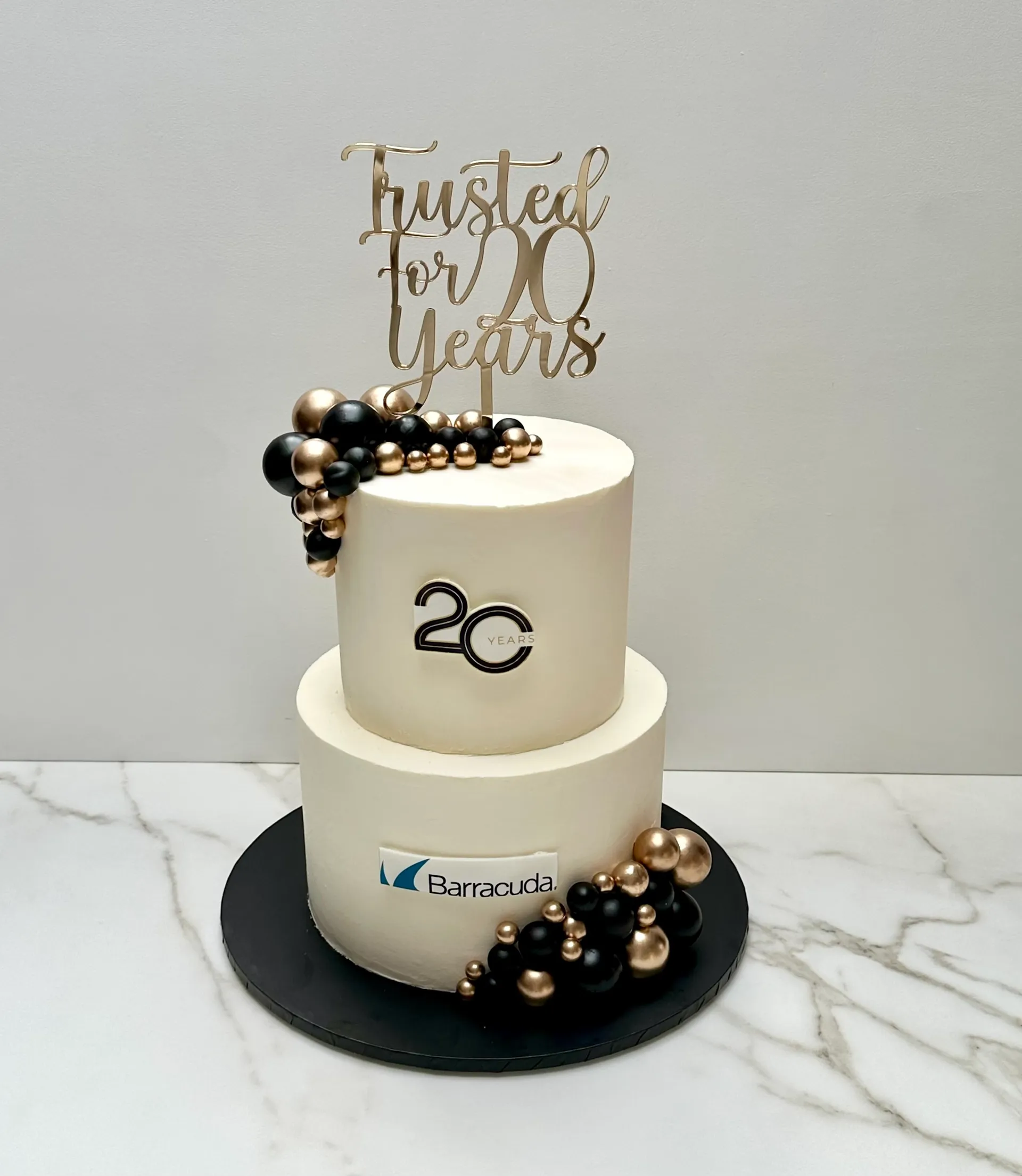 Corporate celebration cake