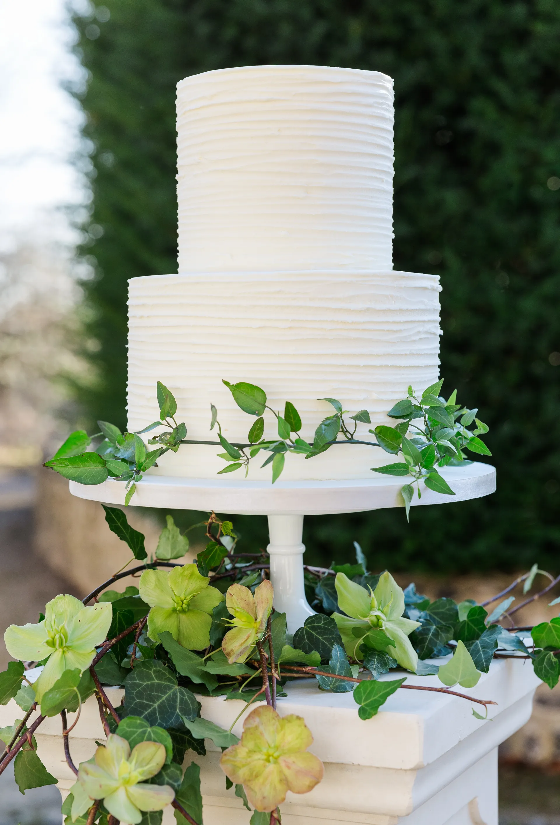 Wedding cake at Sheepdrove