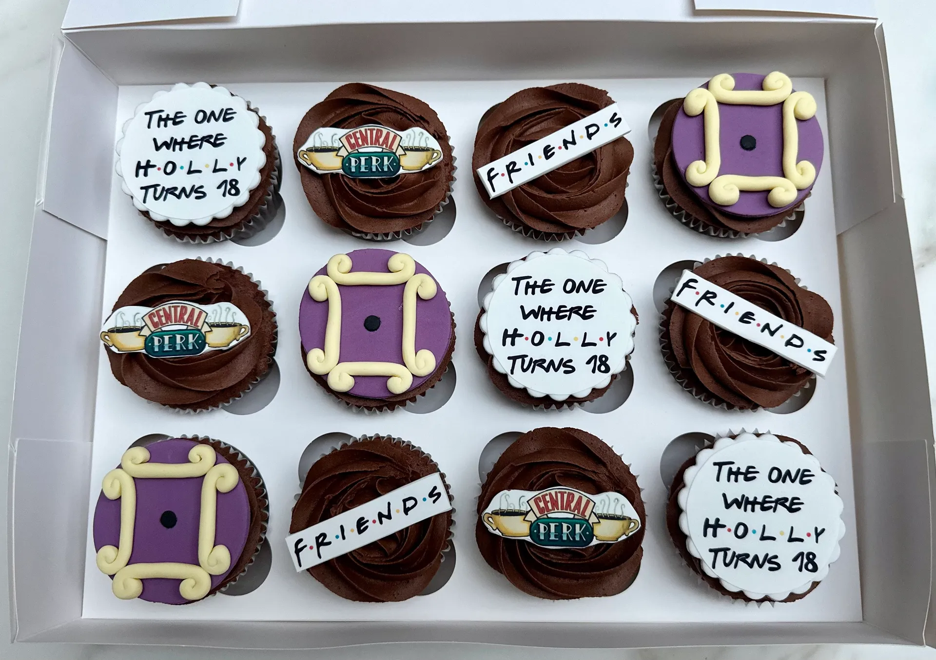 Birthday cupcakes