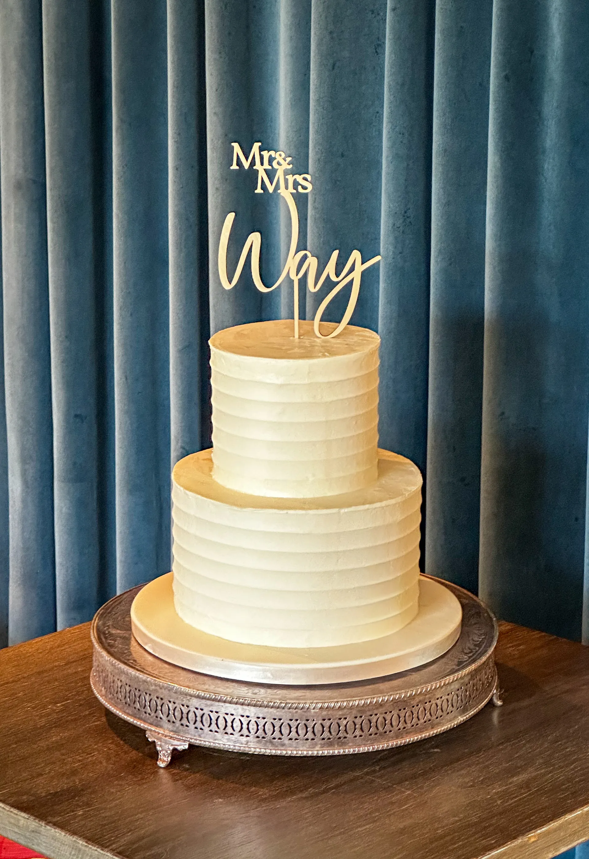 Wedding cake at The Great House at Sonning